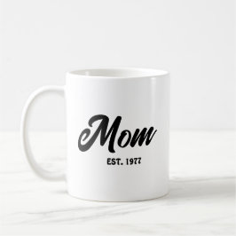 Mom Established New Mom Gift Kaffemugg