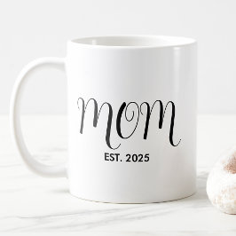 Mom Established New Mom Gift Kaffemugg