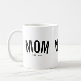 Mom Established New Mom Gift Kaffemugg