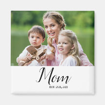 Mom Established Photo Gift