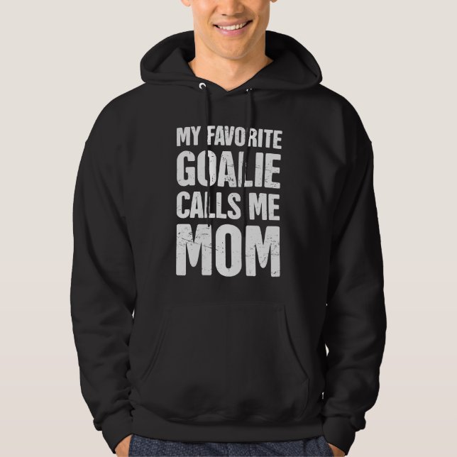 Mom  Funny Lacrosse Player  Box & Field Lacrosse G Hoodie (Framsida)