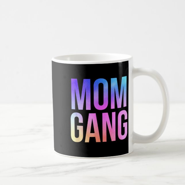Mom Gang Funny Mom New Mom  Kaffemugg (Höger)
