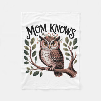 Mom Knows﻿ Fleecefilt