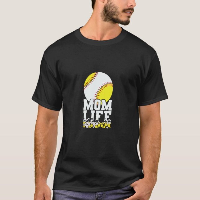 Mom Life Apparel T Shirt (Framsida)