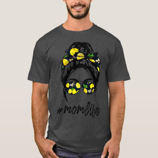 Mom Life s for women yellow lemon Sunglasses & Ban T Shirt