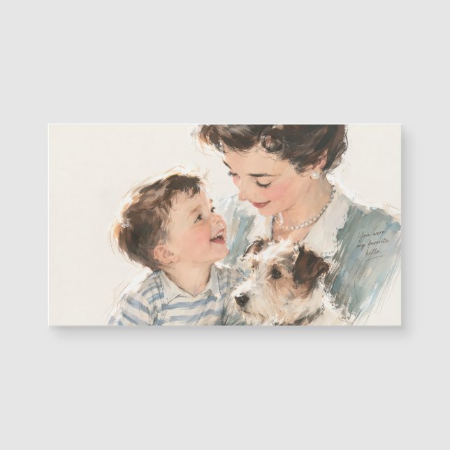 Mom Magnetic Card (Framsida)