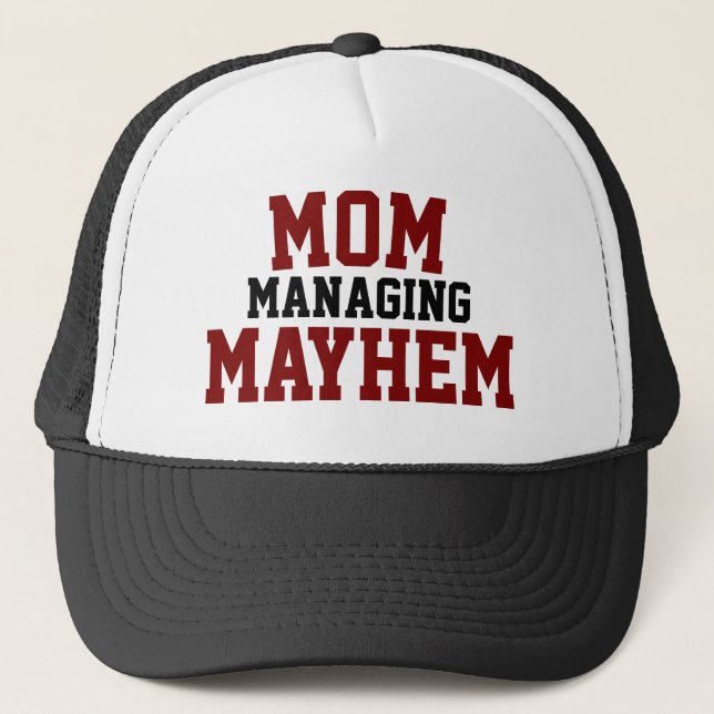 Mom Managing Mayhem Hat Keps (Framsida)