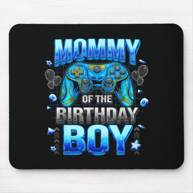 Mom Of The Birthday Boy Cool Gamer Funny Video Gam Musmatta (Framsidan)