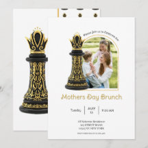 MOM Queen of my life, Golden Script Black Chess 