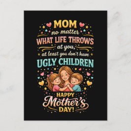 Mom’s Laughing Love Vykort