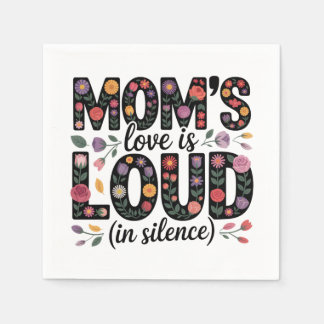 Mom’s Love Is Loud (In Silence) Pappersservett