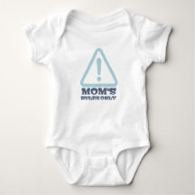 Mom’s Rules Only – Sassy New Mom Baby Apparel
