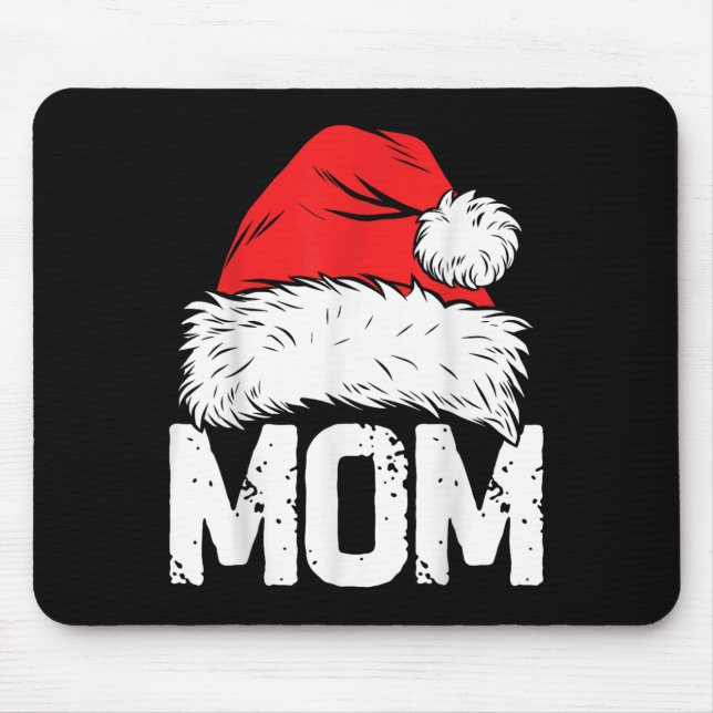Mom Santa Christmas Family Matching Pajamas Mama X Musmatta (Framsidan)