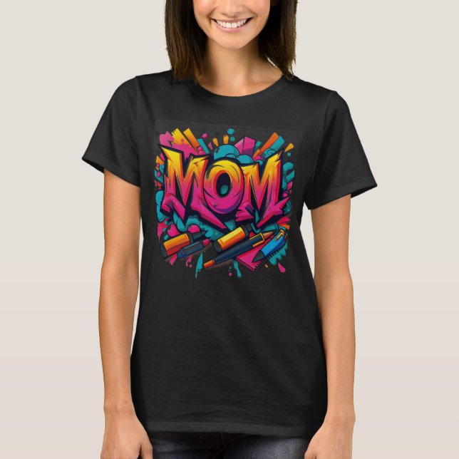 Mom: The First Heroine T Shirt (Framsida)