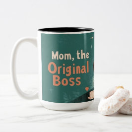 Mom, the original Boss Två-Tonad Mugg