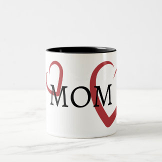 MOM-typografi Två-Tonad Mugg