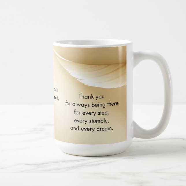 Mom You Held My Hand Quote Mug  Kaffemugg (Höger)