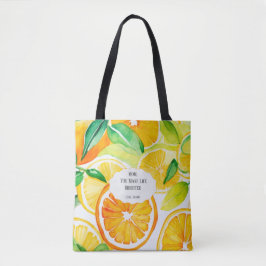 Mom You Make Life Brighter – Citrus Tote Bag Tygkasse