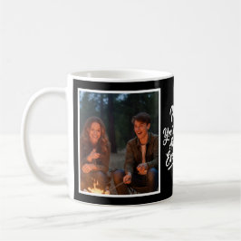 Mom You Were Right 2 Photo Funny Brush Script  Kaffemugg