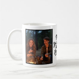 Mom You Were Right 2 Photo Funny Brush Script Kaffemugg