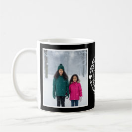 Mom You Were Right 2 Photo Funny Modern black  Kaffemugg