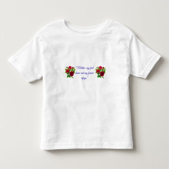 “Mom, Your Love Is My Superpower” T Shirt (Framsida)