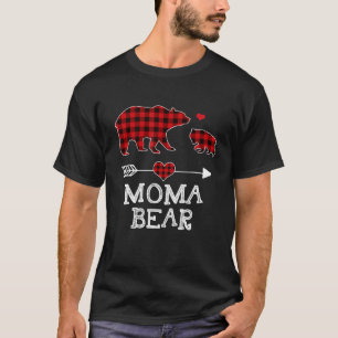 Moma Bear Buffalo Play Red Buffalo Play Family T Shirt