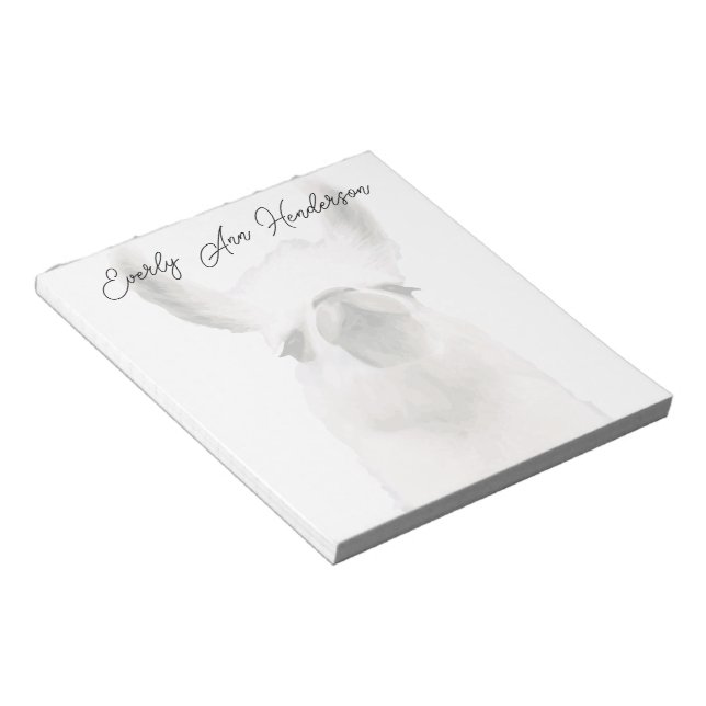 Moma Llama Anteckningsblock (Vinklad)