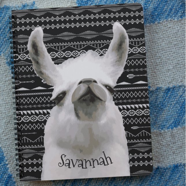 Moma Llama Anteckningsbok Med Spiral (Skapare uppladdad)