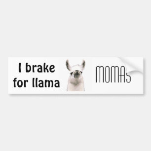 Moma Llama Bildekal