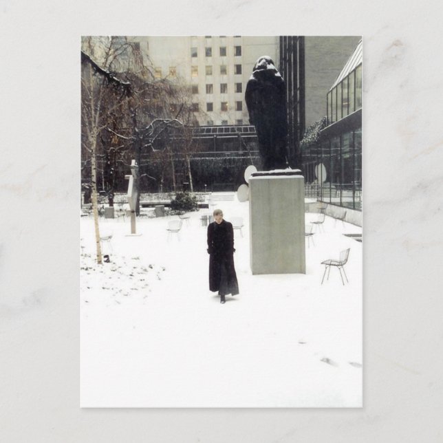 MoMA skulpturträdgård: www.AriesArtist.com Vykort (Framsida)