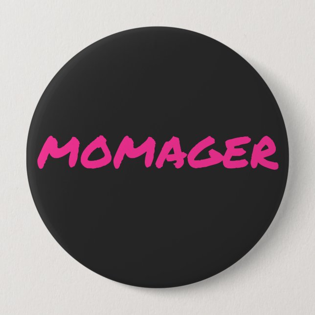 Momager for Chef Dam Mamma Momprenuer Knapp (Framsida)