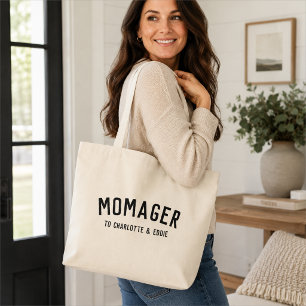 Momager Handväska Anpassad gåva till mamma från Jumbo Tygkasse