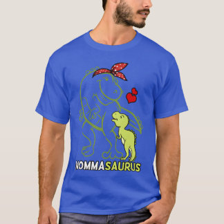 Momasaurus Moma Dinosaur Baby Mamma Mors dag fr T Shirt