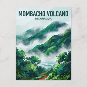 Mombacho vulkan naturreservat Nicaragua Vykort
