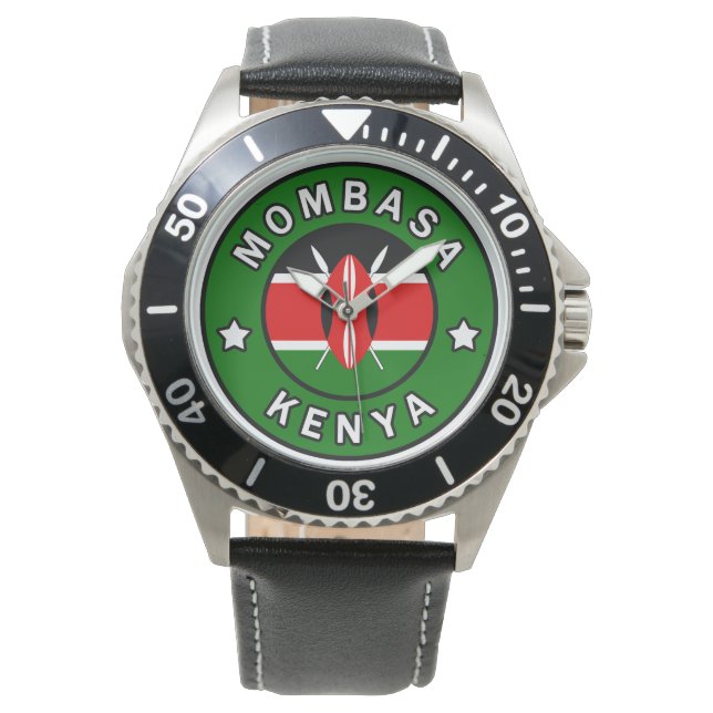 Mombasa Kenya Armbandsur (Framsida)