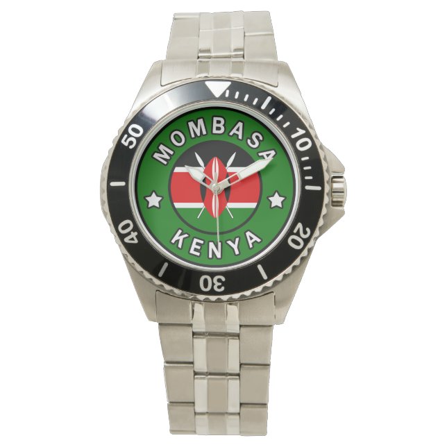 Mombasa Kenya Armbandsur (Framsida)