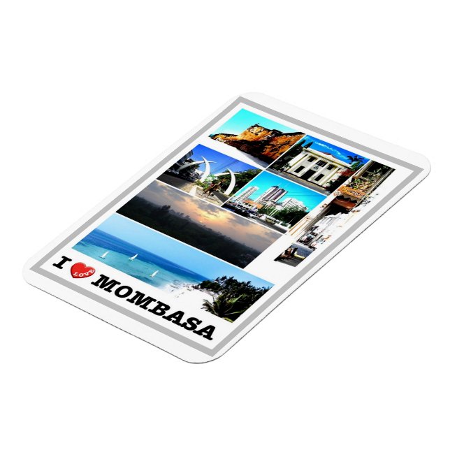 Mombasa - Kenya - I Kärlek - Magnet (Vänstra Sidan)