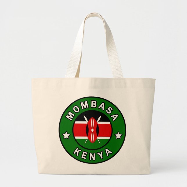 Mombasa Kenya Jumbo Tygkasse (Framsidan)