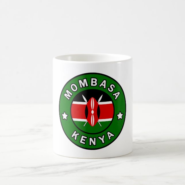 Mombasa Kenya Kaffemugg (Center)