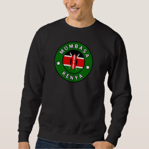 Mombasa Kenya Lång Ärmad Tröja