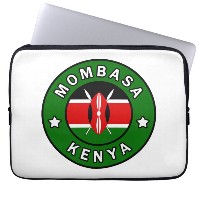 Mombasa Kenya Laptop Fodral (Framsidan)