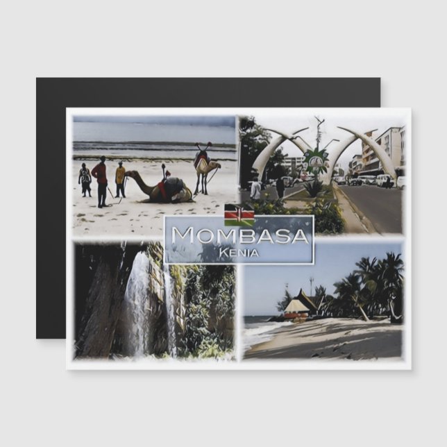 Mombasa - Kenya - Mosaic - (Fram/baksida)