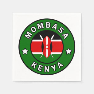 Mombasa Kenya Pappersservett