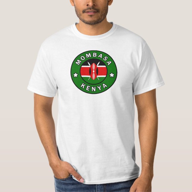 Mombasa Kenya T Shirt (Framsida)