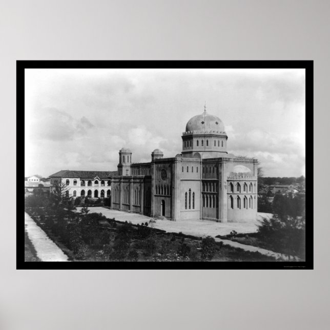 Mombasa, Kenyas katedral 1902 Poster (Framsidan)