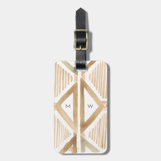 Mombasa minnen IV Bagagebricka (Vertikal Framsida)