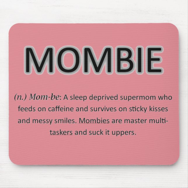 Mombie Mousepad Musmatta (Framsidan)
