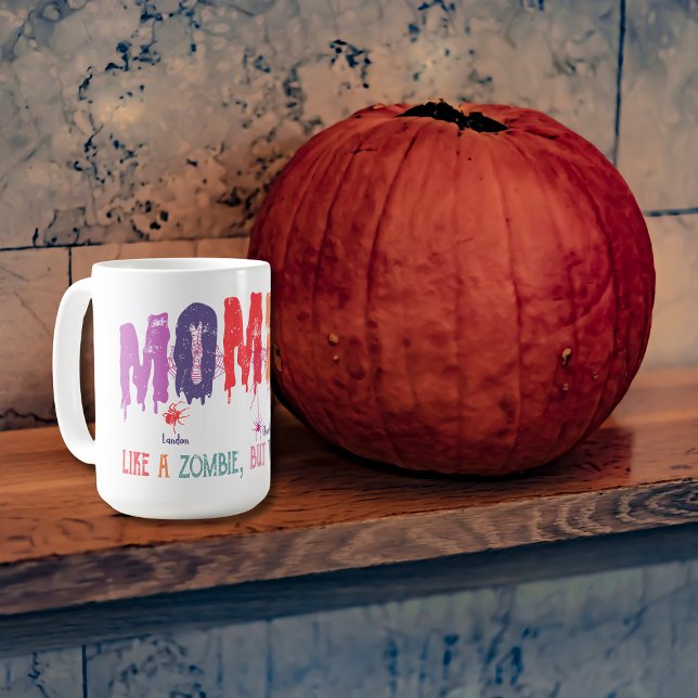 Mombie Spider Kids Zombie Kaffemugg (Mombie Coffee Mug
)