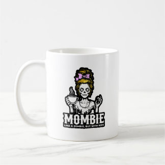Mombie Zombie Funny Kaffemugg